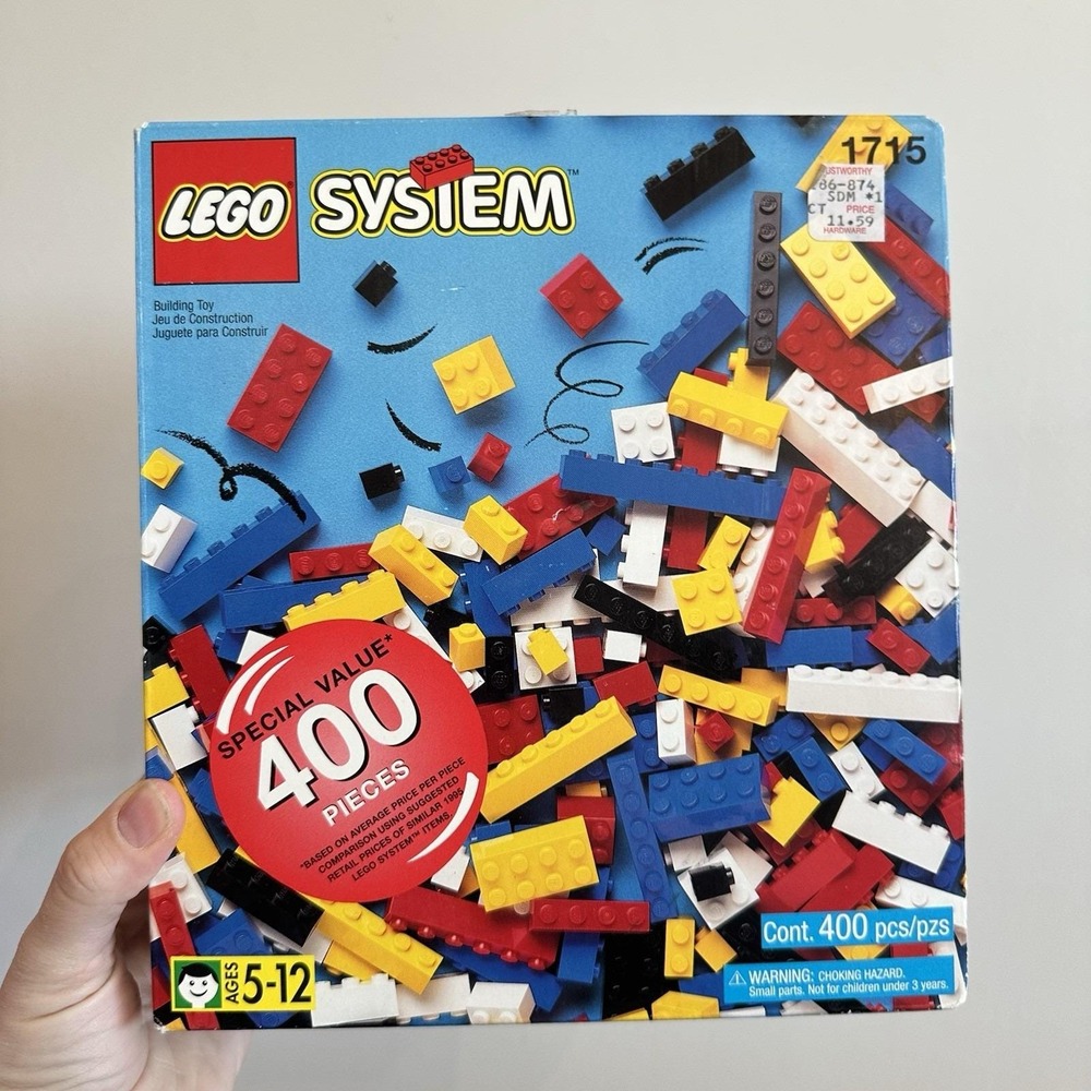 New VTG Lego Universal Building Set 1715 Unopened System 400 Pieces